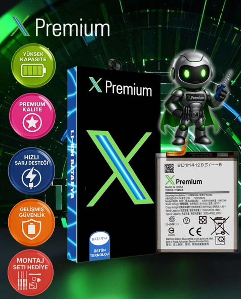 ​​​Xpremium Samsung A10e SM-A102 Batarya Pil Süper Yüksek Kalite 3000 mAh - 1