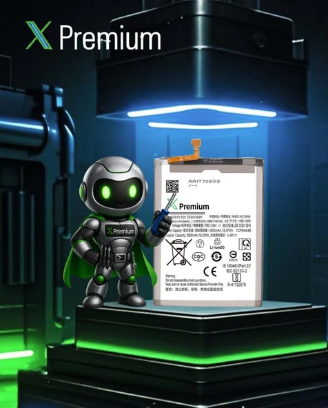 Xpremium Samsung A13 5G SM-A136 Batarya Pil Süper Yüksek Kalite 5000 mAh - 3