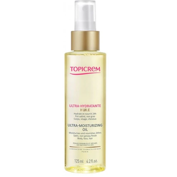 Topicrem DA Huile Emollient Oil 125 ml Vücut Yağı