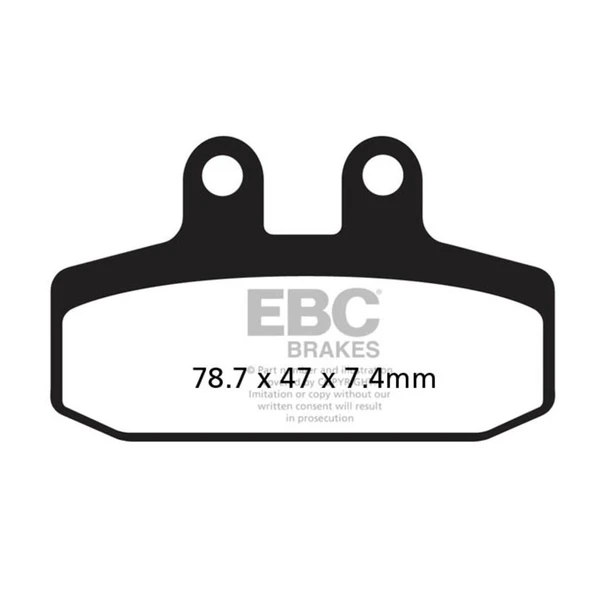 EBC FA256 APRILIA LEONARDO300 , SCARABEO 500 , MANA850 ÖN ARKA FREN BALATASI - 1