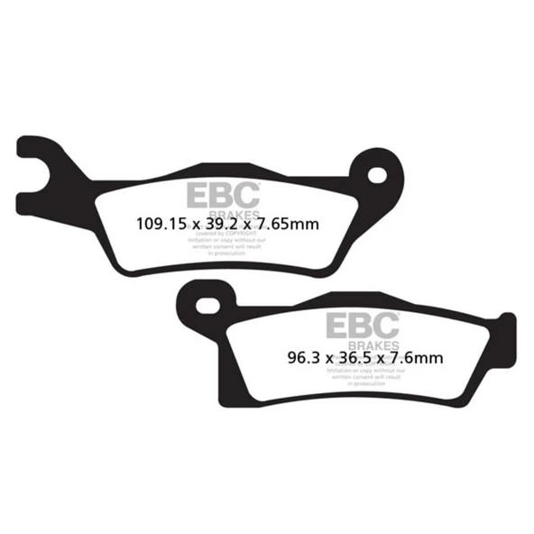 EBC FA617R CAN AM OUTLANDER 500/800/1000 SINTER SAG FREN BALATASI ürün görseli 1