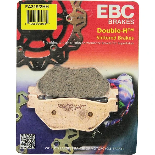 EBC FA319/2HH YAMAHA XT1200 Z SUPER TENERE, XVS1300/FJR 1300 SINTER ARKA FREN BALATAS ürün görseli 1