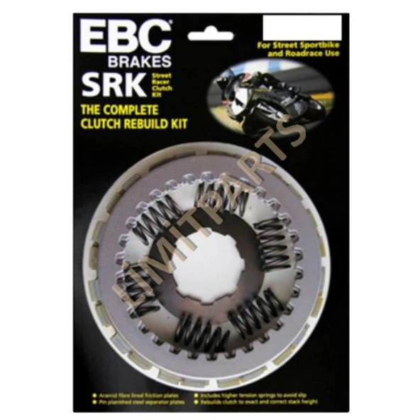 EBC SRK080 HONDA CBR1000 RR 04-07 , CB1000R 09-16 KOMPLE KEVLAR DEBRİYAJ SETİ ürün görseli 1