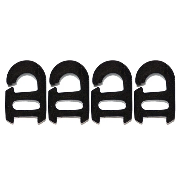 Teka TMW18BHG,Vestel AF6682YS,AO6104S,ELLA 8131E,Siemens HB331W0T Uyumlu Ocak Izgara Lastik Seti  12'li - Resim 2