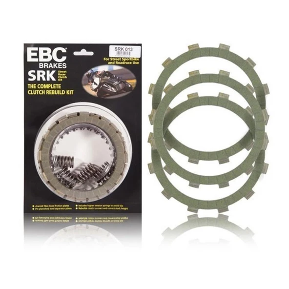 EBC SRK130 BMW F650-F700-F800 GS 07-19 KOMPLE FİBER DEBRİYAJ SETİ ürün görseli 1