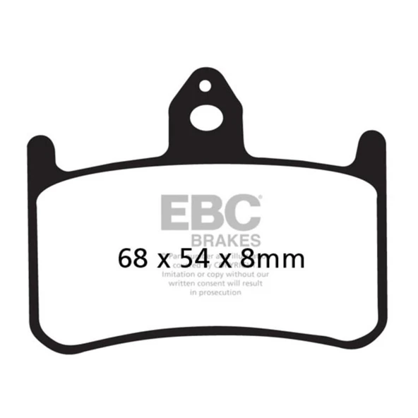 EBC FA187HH HONDA CBR900RR 92-97 , CB900 02-07 SİNTER ÖN FREN BALATASI ürün görseli