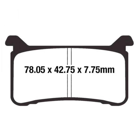 EBC FA700HH HONDA CBR600/1000 17-20 , VFR800X 17-18 SINTER ON FREN BALATASI ürün görseli 1