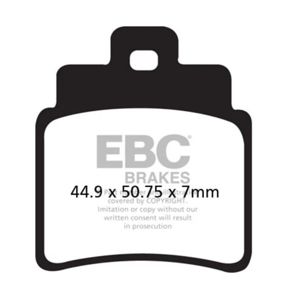 EBC SFAC355/4 SYM GTS/ JOYMAX / CRUISYM , JOYMAX Z CARBON ÖN FREN BALATA TAKIMI ürün görseli