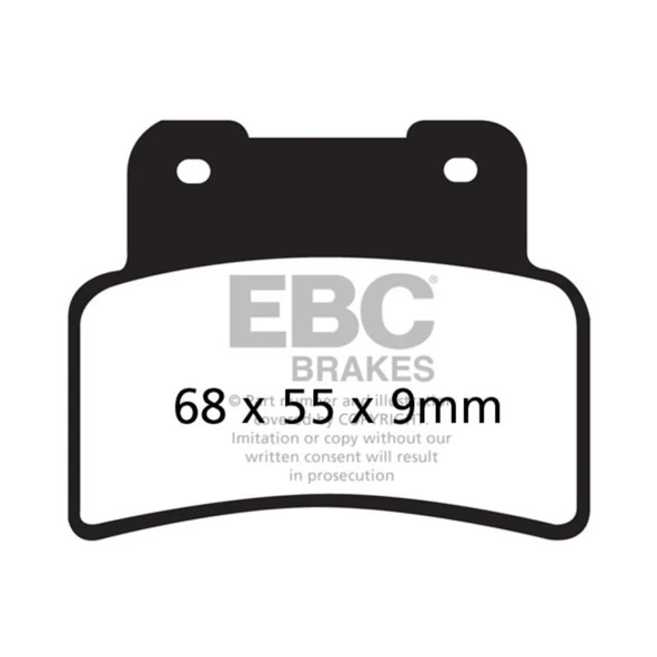 EBC FA432 YAMAHA MT125/R125 , XCITING400 , APRILIA MANA 850 ÖN FREN BALATASI ürün görseli