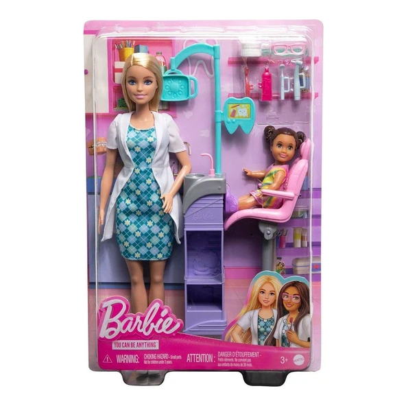 Barbie Diş Hekimi Bebek DHB63 HKT69 ürün görseli