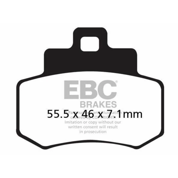 EBC SFA356 SCOOTER FREN BALATASI ürün görseli