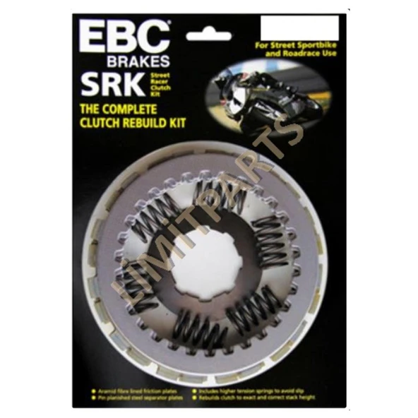 EBC SRK077 YAMAHA YZF-R1 04-06 , FZ1 06-15 KOMPLE KEVLAR DEBRİYAJ SETİ - 1