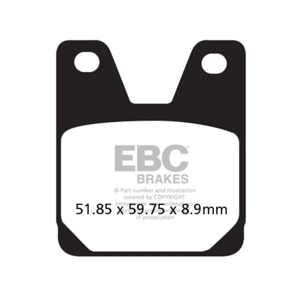 EBC FA267 YAMAHA XJR1300 ARKA FREN BALATASI - 1