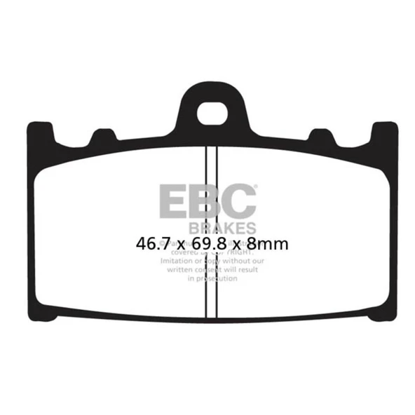 EBC FA158 KAWASAKI ZZR600 , KLZ1000 VERSYS ÖN FREN BALATASI ürün görseli 1