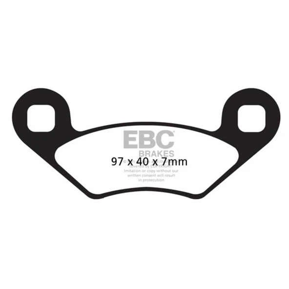 EBC FA159R POLARIS ÖN ARKA SINTER OFFROAD FREN BALATASI ürün görseli 1