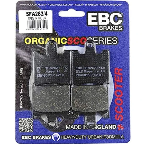EBC SFA283/4 SUZUKI BURGMAN AN400 99-06 FREN BALATASI ürün görseli 1