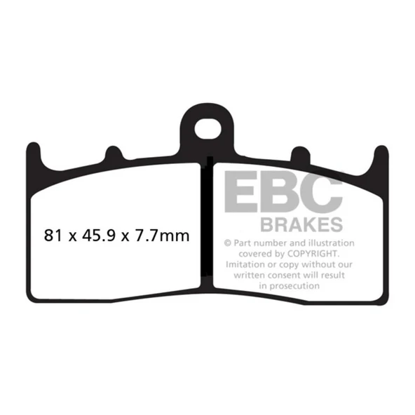EBC FA294HH DOUBLE H SINTER FREN BALATASI ürün görseli 1