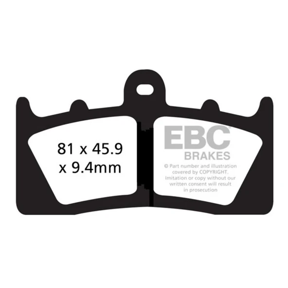 EBC FA613HH BMW K1600 GT/GTL SINTER ÖN FREN BALATASI ürün görseli