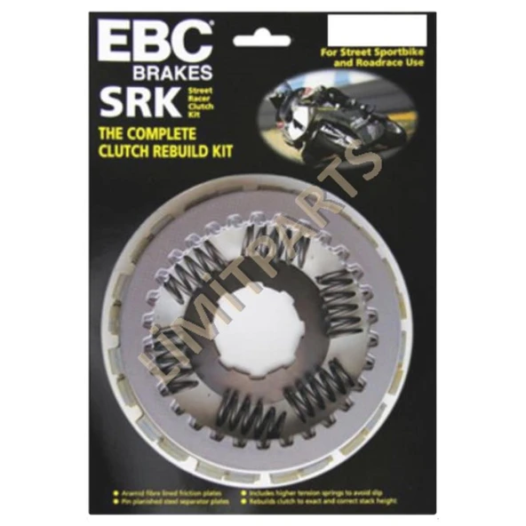 EBC SRK074 YAMAHA YZF-R6 03-05 KOMPLE DEBRİYAJ SETİ (8 Plaka) - 1