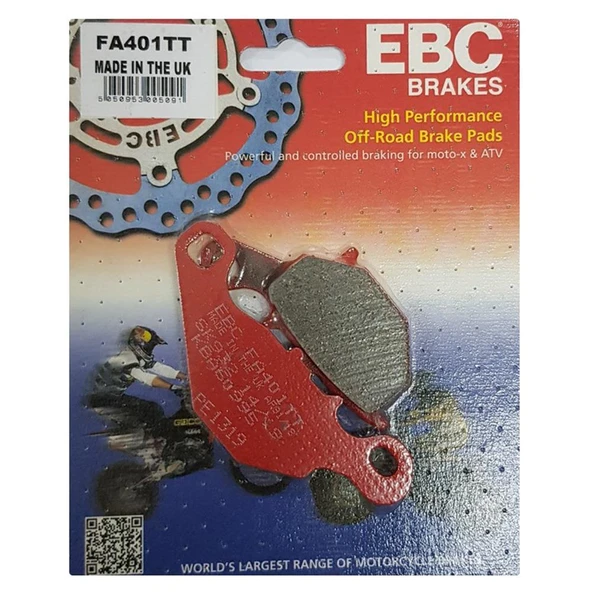 EBC FA401TT SUZUKI RM85 05-21 FREN BALATASI ürün görseli 1