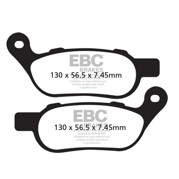 EBC FA458HH HD FLSTFB Fat Boy, FLSTN Softail ,FXDB Street Bob 08-17 SİNTER ÖN FREN ürün görseli 1