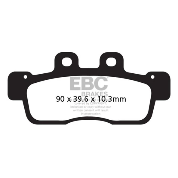 EBC SFA632 YAMAHA CYGNUS X 07-10 ÖN FREN BALATASI ürün görseli 1