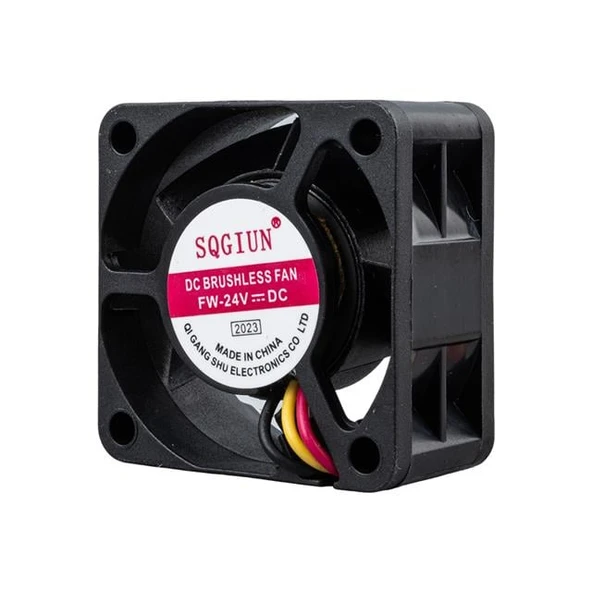 Powermaster IC-216 3P Kablolu 40X40X20 Mm 24 Volt Fırçasız DC Kasa Fanı - 2