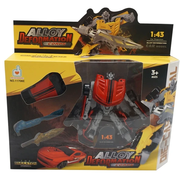 Alloy Deformatıon Robot Oyuncak. - 1