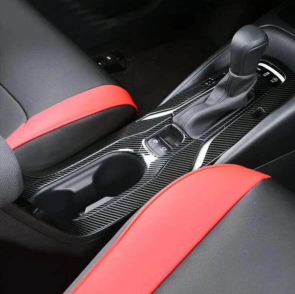 Toyota Corolla 2019 - 2025 E210 Kasa Vites Etrafı Kaplama Set KARBON ürün görseli