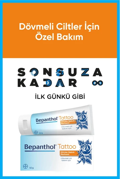 Bepanthol Tattoo Dövme Bakım Merhemi 50 gr - Resim 2
