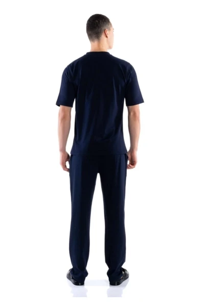 02000 Kısa Kol 3'lü Erkek Pijama Takımı - Resim 2