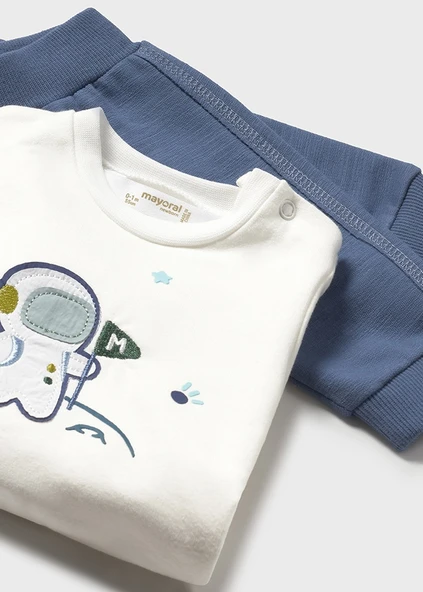 Mayoral Erkek Bebek Eşofman Yelek Takımı - 5