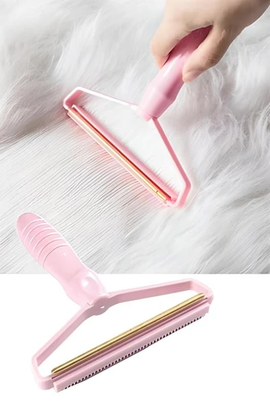Çift Taraflı Elbise Kazak Plastik Kumaş Tüy Alma ve Tiftik Temizleyici Toplayıcı Taşınabilir - 2