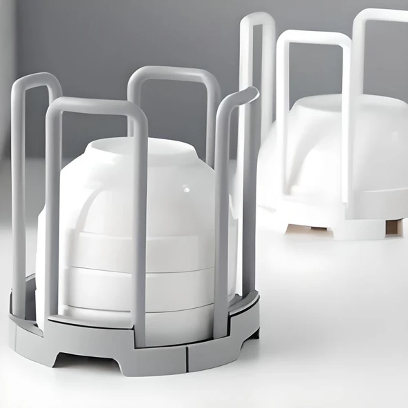 Tabak Bardak Kase Standı Bulaşık Kurutma Tutucu Mutfak Düzenleyici Organizatör