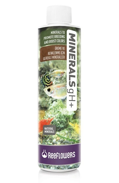 ReeFlowers Minerals Gh Akvaryum Su Düzenleyici 50 ml Üreme Ve Renklenme İçin Gerekli  Mineraller ürün görseli