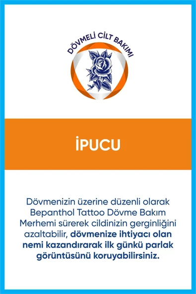 Bepanthol Tattoo Dövme Bakım Merhemi 50 gr - Resim 3