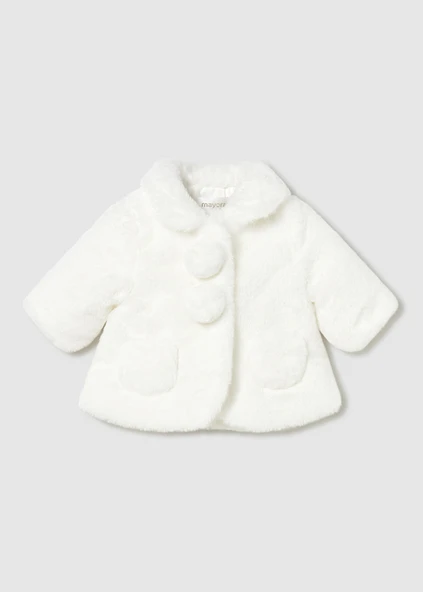 Mayoral Kız Bebek Tüylü Mont - Resim 5