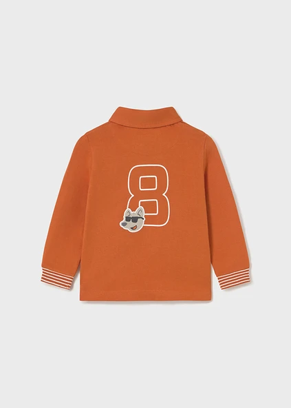 Mayoral Erkek Çocuk Polo Yaka Uzun Kol Tshırt - Resim 3