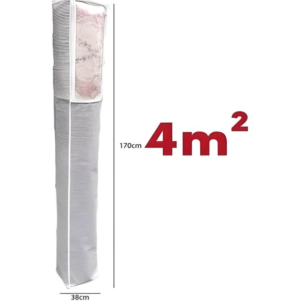 Pencereli Halı Hurcu Toz geçirmez Sağlam Dayanıklı Hurç Organizer 4m² ürün görseli