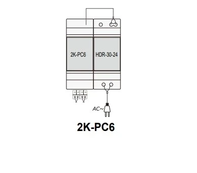 PRATİKPLUS Görüntülü Konuşma Sistemi Güç Kaynağı Trafosu Seperatörlü 21.6-29v Dc - 2