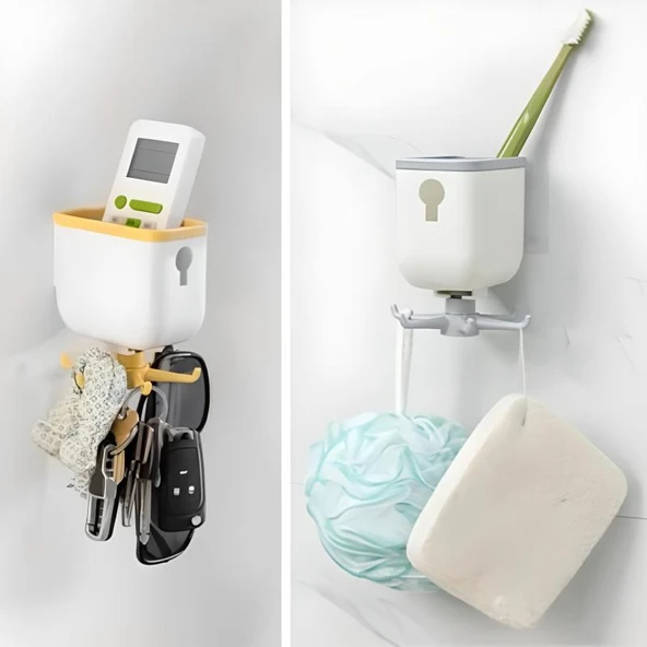 Pratik Mutfak Askılığı Organizatör Ve Mutfak Düzenleyici Çok Amaçlı Askı - Resim 2