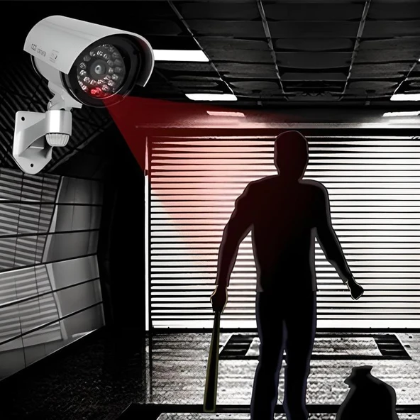 %100 Gerçekçi İç ve Dış Mekan İçin Sahte Güvenlik Kamerası - 5