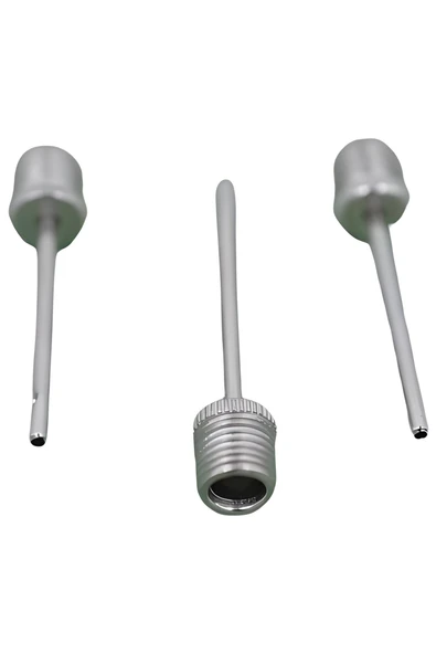 Pompa İğne Başlık Seti Top Bisiklet Lastiği Şişirme İğneleri - Resim 2