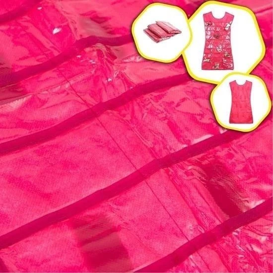 BUFFER® Elbise Şeklinde Takı Organizeri - Pembe - Resim 4