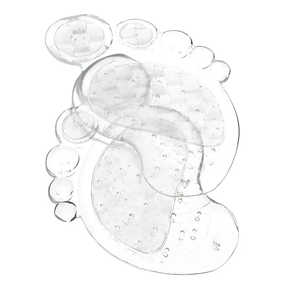 Ayakkabı İçi Ayak Kaydırmaz Dolgulu Rahat Silikon Pedi Tabanlığı ürün görseli 1