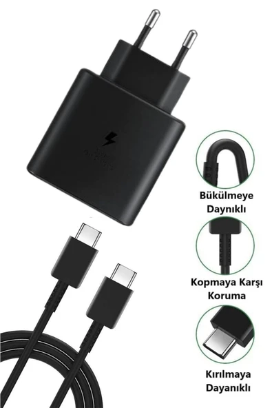 65W Hızlı Şarj Edebilen TYPE C uçlu Şarj Aleti - Resim 7