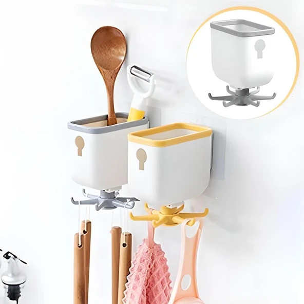 Pratik Mutfak Askılığı Organizatör Ve Mutfak Düzenleyici Çok Amaçlı Askı ürün görseli