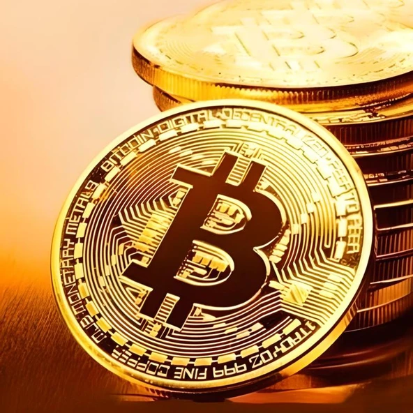 Bitcoin Madeni Hatıra Parası Madeni Bitcoin Hediye Sikke Para ürün görseli