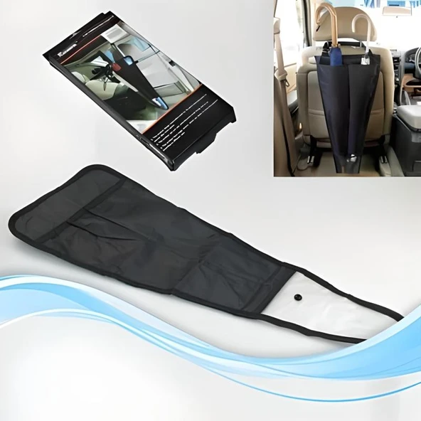 Araç İçi Şemsiye Tutacağı Koltuk Arkası Şemsiye Saklama Kılıfı ürün görseli