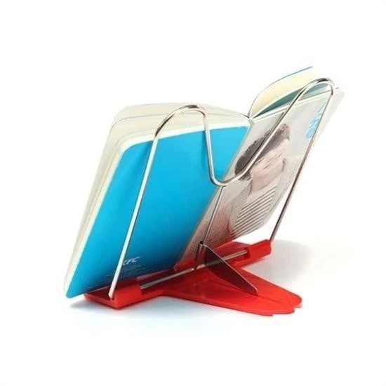 Portatif Ayarlanabilir Metal Kitap Okuma Standı Aparatı Aleti - 7